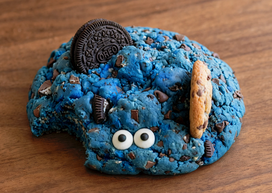 Image of Blue Cookie Monster