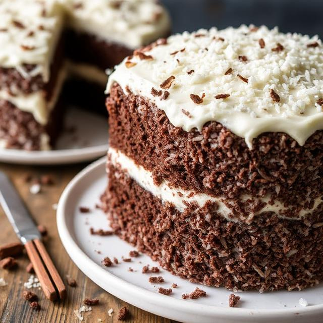 Image of German Chocolate (coconut icing)