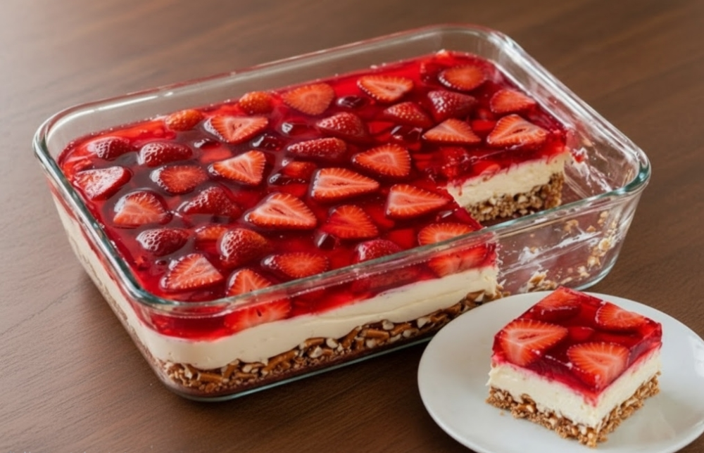 Image of Strawberry Pretzel
